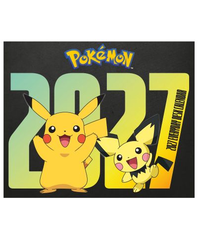 Pokemon - kalendarz zdzierak 2026