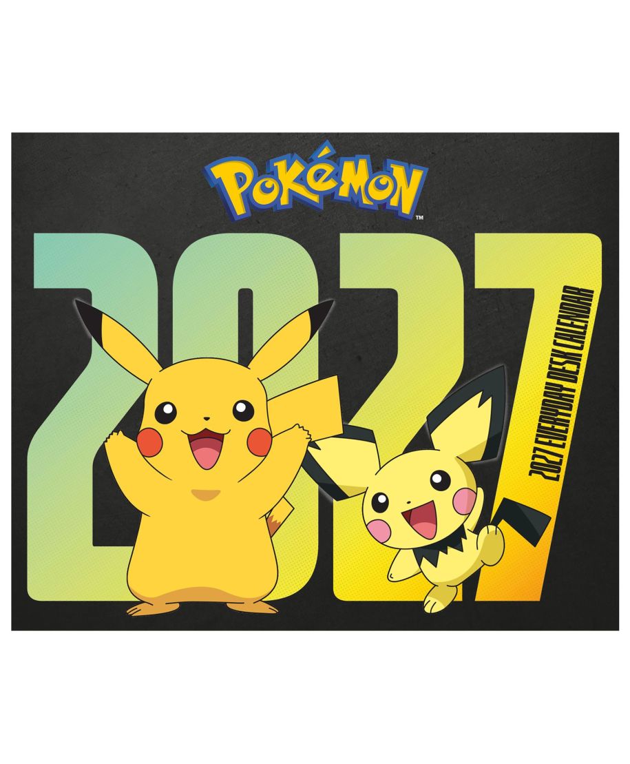 Pokemon - kalendarz zdzierak 2026