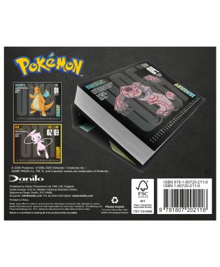 Pokemon - kalendarz zdzierak 2026