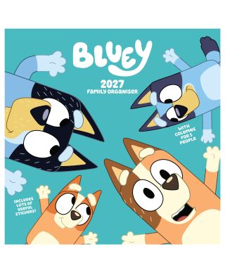 Bluey - kalendarz 2027 organizer