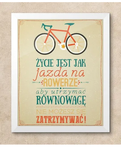 Rower II - plakat