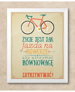Rower II - plakat