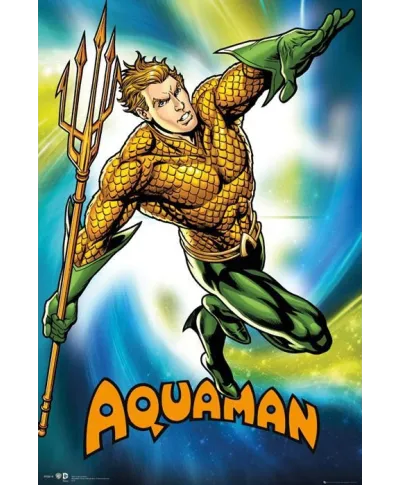 DC Comics Liga Sprawiedliwych - Aquaman - plakat