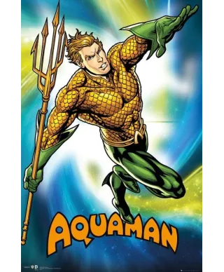 DC Comics Liga Sprawiedliwych - Aquaman - plakat