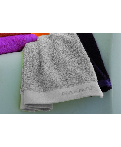 Ręcznik NAF NAF 70x140 cm Casual silver