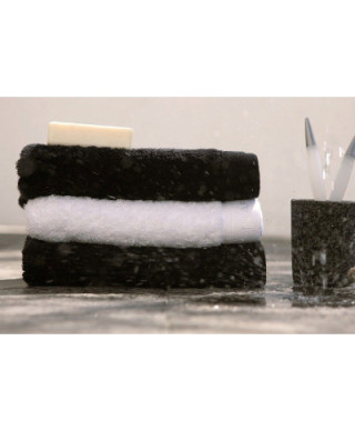 Ręcznik - Czarny - 100% Bawełny - Casual NAF NAF