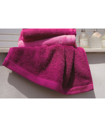 Ręcznik bawełniany fuksja - 50x100 cm - NAF NAF