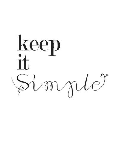 Keep it - plakat