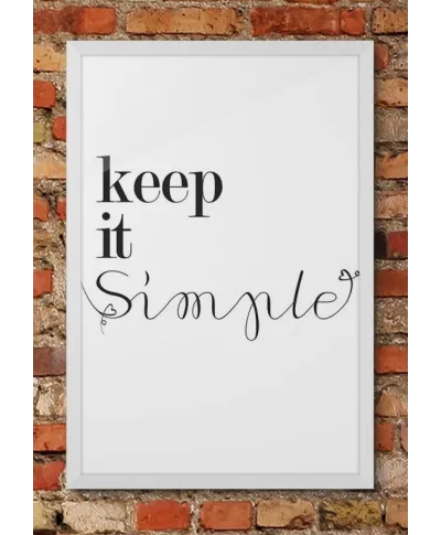 Keep it - plakat