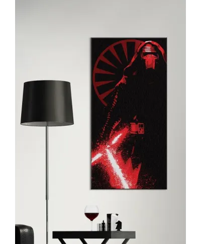 Star Wars Episode VII (Kylo Ren Paint) - obraz na płótnie