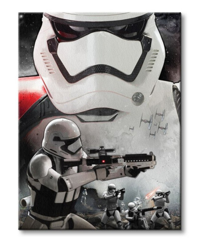 Star Wars Episode VII (Stormtrooper Art) - obraz na płótnie