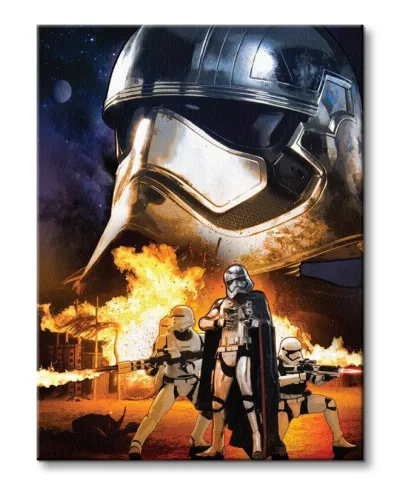 Star Wars Episode VII (Captain Phasma Art) - obraz na płótnie