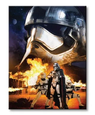 Star Wars Episode VII (Captain Phasma Art) - obraz na płótnie