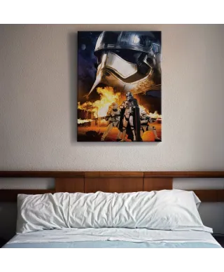 Star Wars Episode VII (Captain Phasma Art) - obraz na płótnie