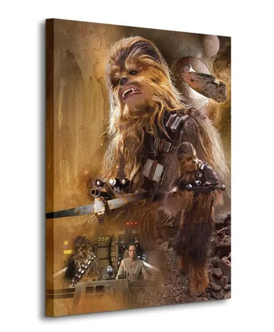 Star Wars Episode VII (Chewbacca Art) - obraz na płótnie