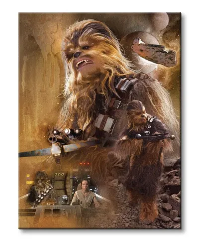 Star Wars Episode VII (Chewbacca Art) - obraz na płótnie