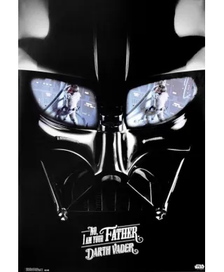 Star Wars - Darth Vader - No, I Am Your Father - plakat