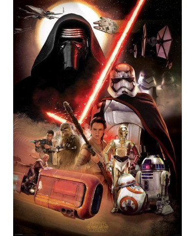 Star Wars The Force Awakens Obsada - plakat