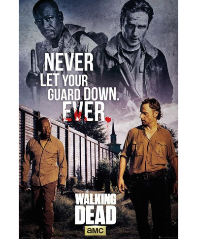 The Walking Dead Rick & Morgan - plakat