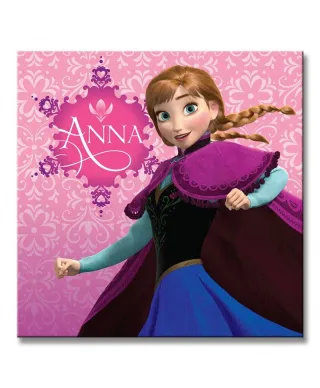 Frozen Anna Pink - Obraz na płótnie