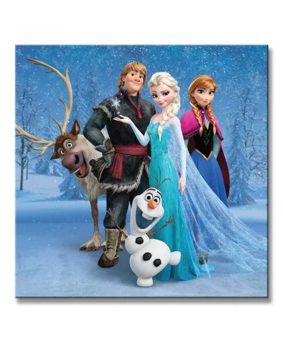 Frozen Group - Obraz na płótnie