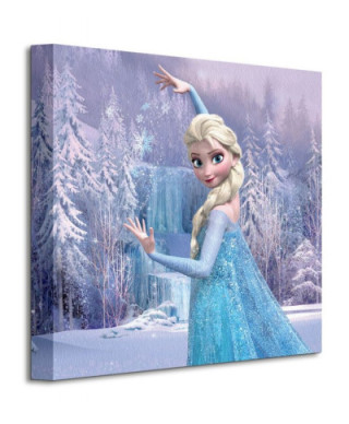 Frozen Elsa Frozen Forest - Obraz na płótnie