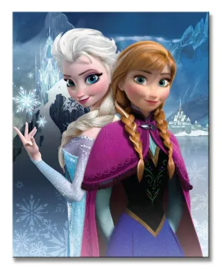 Frozen - Obraz na płótnie