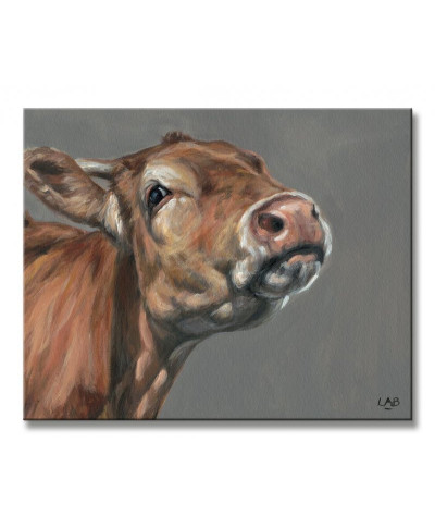Snooty Cow - Obraz na płótnie