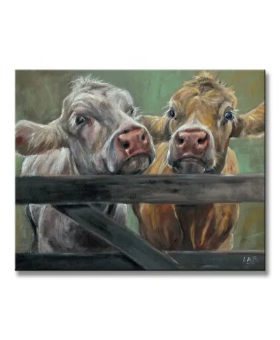 Two Moos - Obraz na płótnie