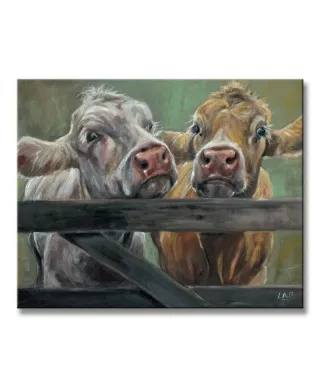 Two Moos - Obraz na płótnie