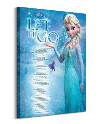 Frozen (Let it go) - Obraz na płótnie