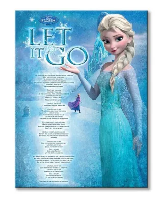 Frozen (Let it go) - Obraz na płótnie