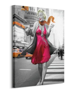 Jadei Graphics (Marilyn Monroe New York Walk) - Obraz na płótnie