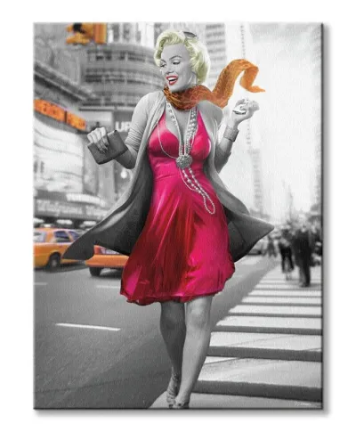 Jadei Graphics (Marilyn Monroe New York Walk) - Obraz na płótnie