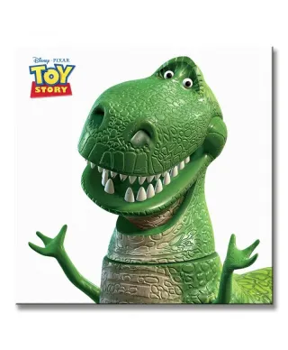 Toy Story (Rex) - Obraz na płótnie