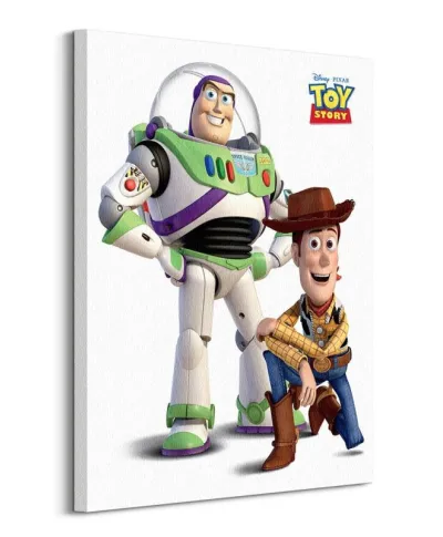 Toy Story (Buzz and Woody) - Obraz na płótnie