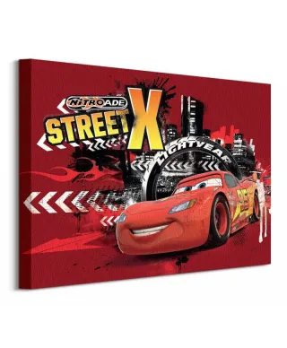 Cars (Street X) - Obraz na płótnie