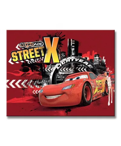 Cars (Street X) - Obraz na płótnie