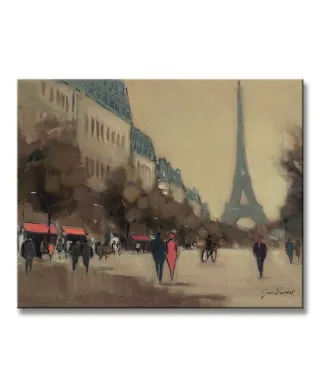 Time Out in Paris - Obraz na płótnie