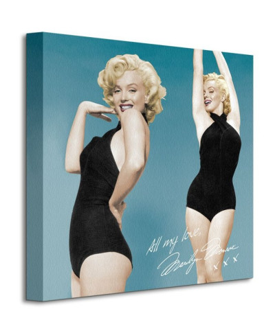 Marilyn Monroe (All My Love) - Obraz na płótnie