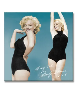 Marilyn Monroe (All My Love) - Obraz na płótnie