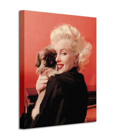 Obraz na ścianę - Marilyn Monroe (Love) - Płótno - 40x50 cm