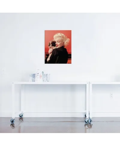 Obraz na ścianę - Marilyn Monroe (Love) - Płótno - 40x50 cm