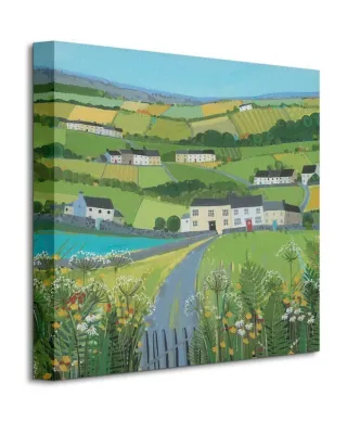 Green Fields - Obraz na płótnie