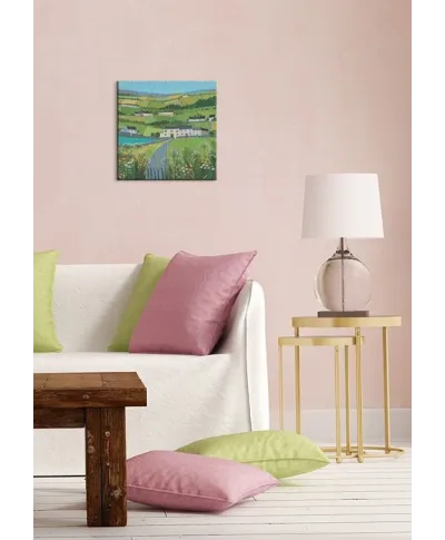 Green Fields - Obraz na płótnie