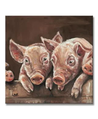 Oink! - Obraz na płótnie