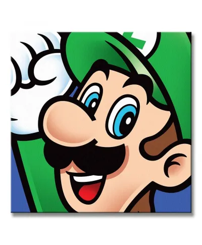 Super Mario (Luigi) - Obraz na płótnie