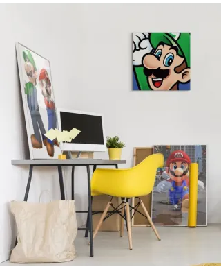 Super Mario (Luigi) - Obraz na płótnie