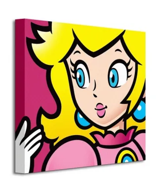 Super Mario (Peach) - Obraz na płótnie