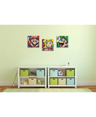 Super Mario (Peach) - Obraz na płótnie